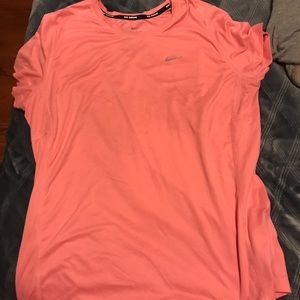 nike dri fit shirt pink